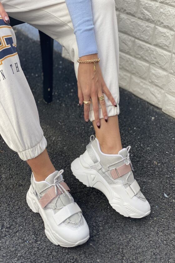 CMR7  Sneakers  Γυναικείο ΛΕΥΚΟ-ΡΟΖ - Image 2