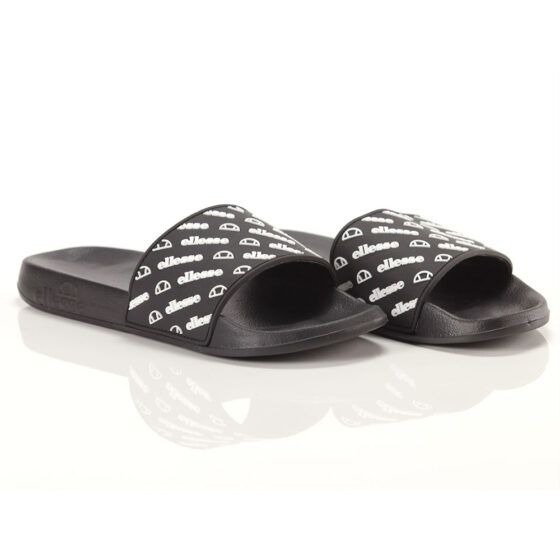 ELLESSE  Παντόφλες UNISEX  SLIDE LARK BLACK-WHITE - Image 2