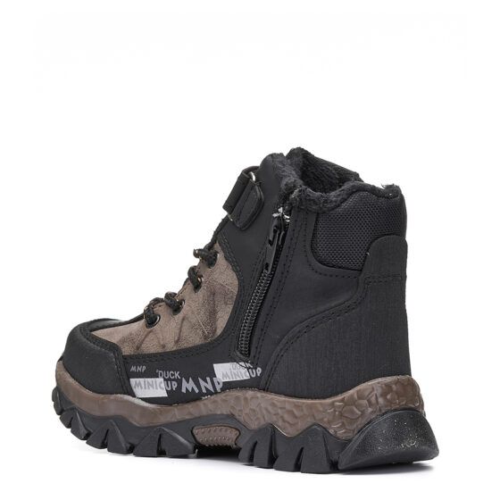 MINICUP Μποτάκι unisex ΜΑΥΡΟ-ΚΑΦΕ - Image 3