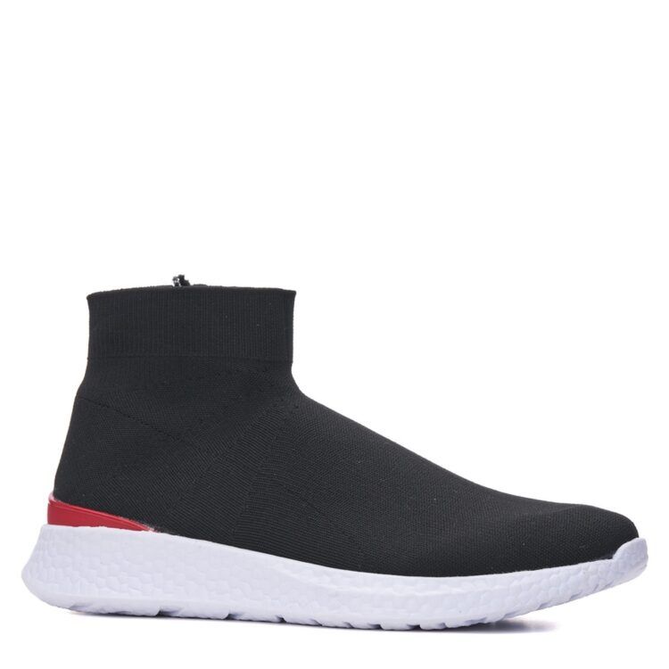 BESTOF Sneakers Ανδρικά Μαύρο-Κόκκινο