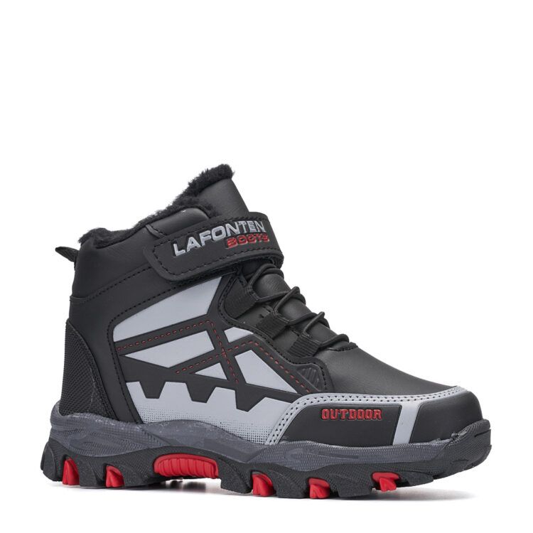 Μποτάκι LFN717 unisex ΜΑΥΡΟ-ΓΚΡΙ