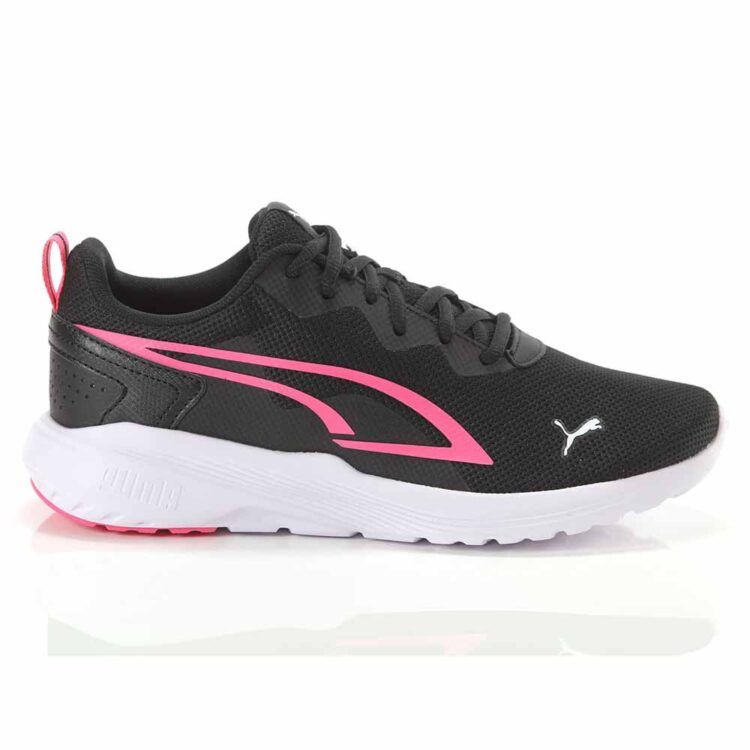 Puma All-Day Active Γυναικεία Sneakers Μαύρα-Φούξια
