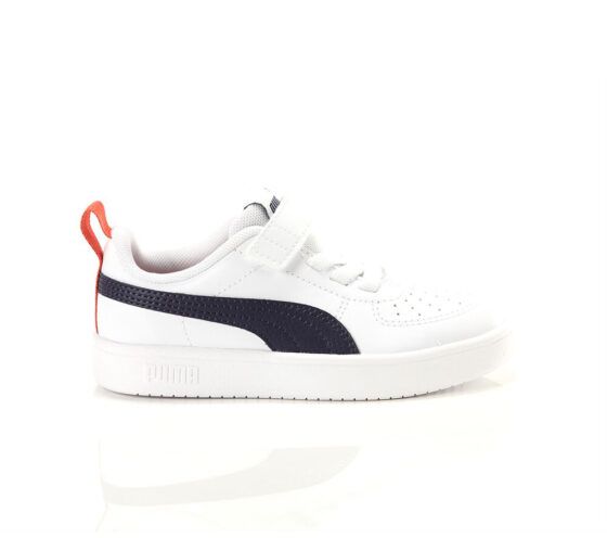 Puma Παιδικά Sneakers Rickie Λευκά-Μαύρα