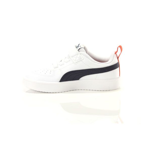 Puma Παιδικά Sneakers Rickie Λευκά-Μαύρα - Image 4