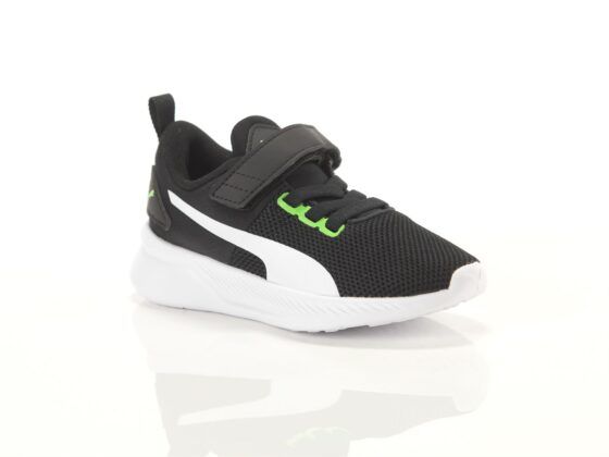 Puma Αθλητικά Παιδικά Παπούτσια Running Flyer Runner Μαύρα - Image 2