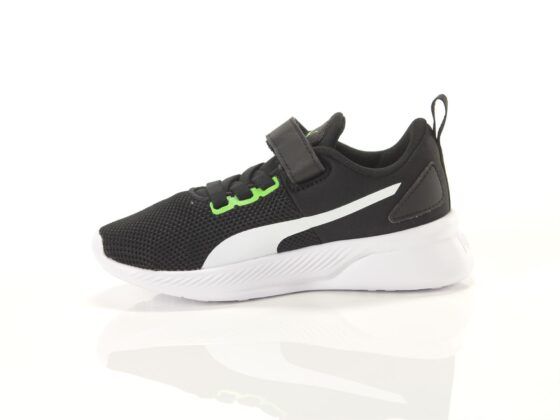 Puma Αθλητικά Παιδικά Παπούτσια Running Flyer Runner Μαύρα - Image 4