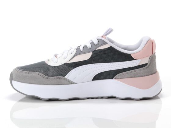 Puma Runtamed Platform Γυναικεία Sneakers Μπεζ - Image 4