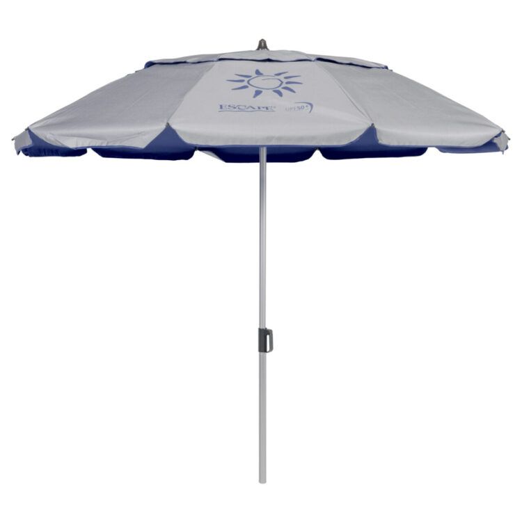 Ομπρέλα Παραλίας Αλουμινίου Escape 2,2m Oxford 210D UPF50+ Μπλε 12002