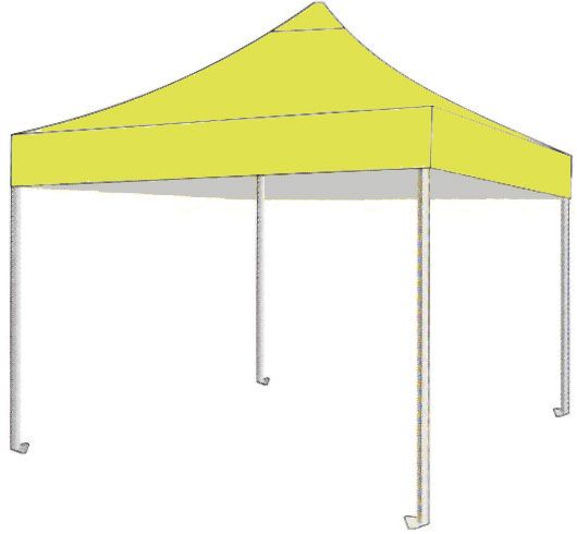 Οροφή Gazebo Ανταλλακτική (3x3m)  ESCAPE 12156