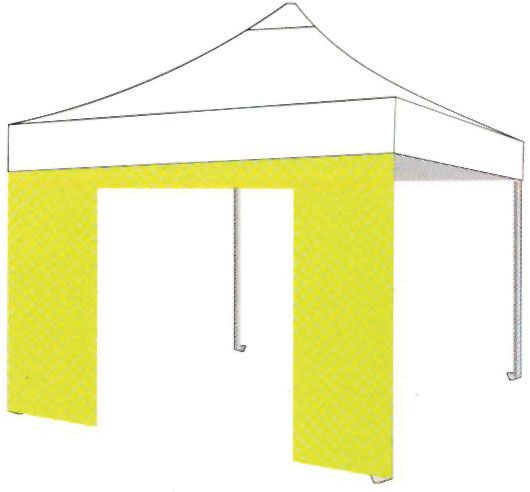Τοίχος Ανταλλακτικό με Πόρτα για Gazebo (3x4,5) ESCAPE 12166