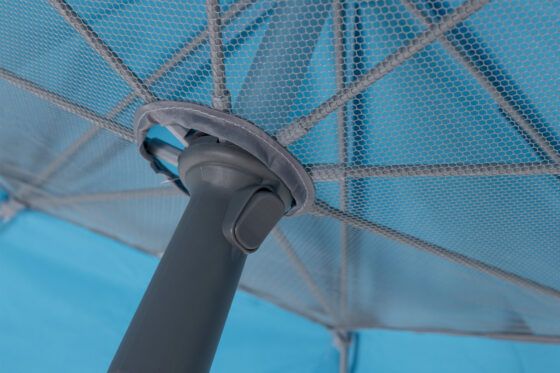 Ομπρέλα Παραλίας Αλουμινίου Escape 2m PE 140gsm UPF 50+ Μπλε 12205 - Image 5