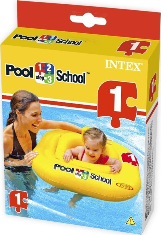 Περπατούρα Θαλάσσης Intex Pool School Deluxe Baby Float 56587 - Image 2