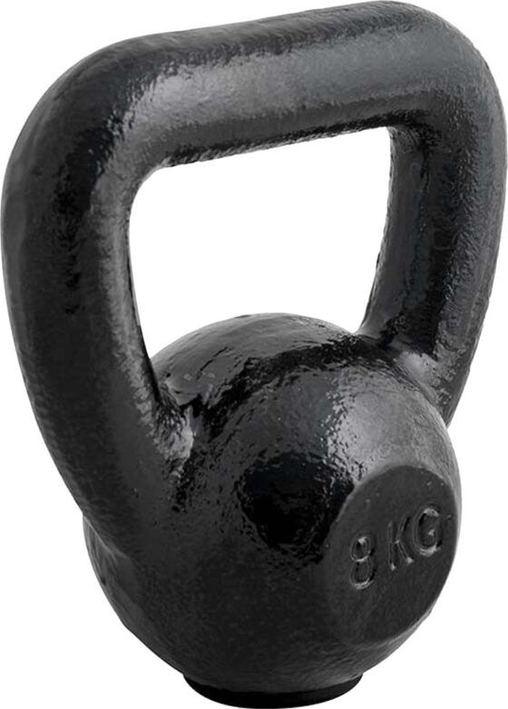 AMILA Kettlebell Cast Iron Rubber Base 8Kg 44501 - Image 2