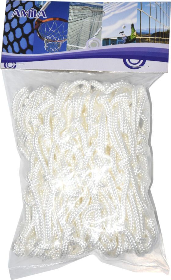 Δίχτυ Basket Λευκό Επαγγελματικό Nylon 6mm AMILA 44953 - Image 3