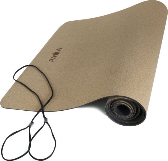 Στρώμα Yoga AMILA Cork 6mm 96812 - Image 10