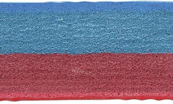 Δάπεδο Προστασίας EVA Διαμάντι 100x100cm 2,5cm Κόκκινο-Μπλε 36640 - Image 4