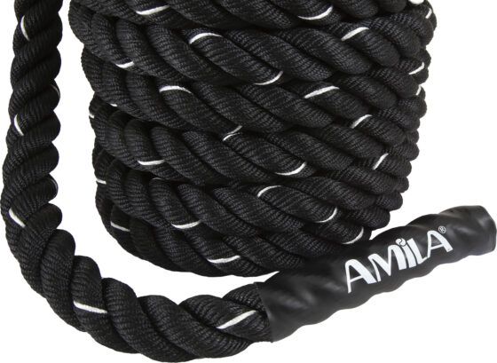 Σχοινί Προπόνησης Crossfit AMILA Battle Rope NS 15m (95114) - Image 2
