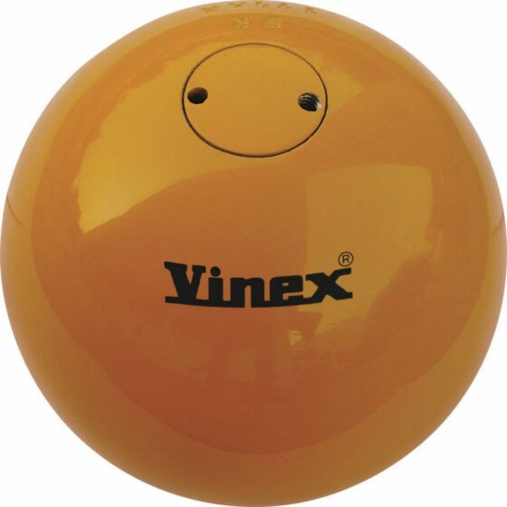 Σφαίρα Λειασμένη 5Kg World Athletics Approved, Κίτρινη VINEX 48461 - Image 2