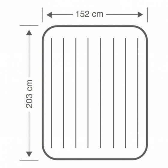 Φουσκωτό Στρώμα Ύπνου 152x203x25  Intex Single-High Queen 64103 - Image 3