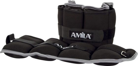 Βάρη Άκρων Neoprene Προσθαφαιρούμενα 2x2,50kg AMILA 44105 - Image 3