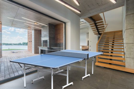 Τραπέζι Ping Pong Εσωτερικού Χώρου Stag Fun 19mm Μπλε - Image 4