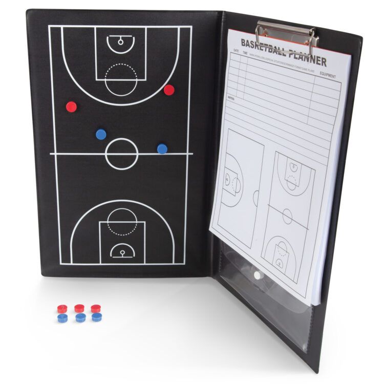 Ταμπλό Προπονητή Basket Μαγνητικό 22,7x35,5cm AMILA 41959