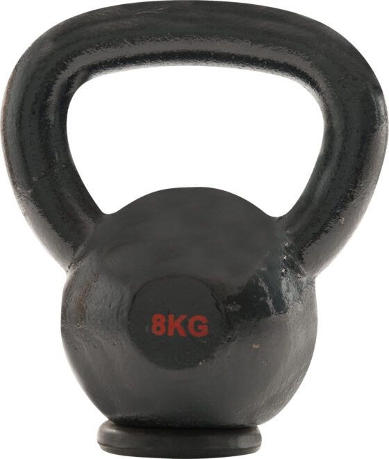 AMILA Kettlebell Cast Iron Rubber Base 8Kg 44501