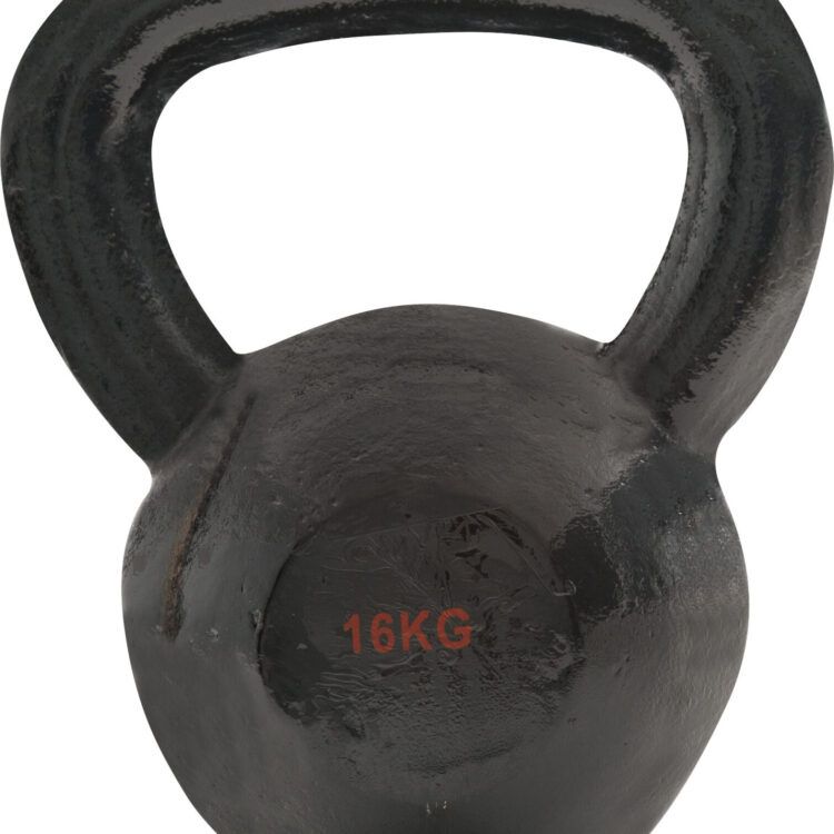 AMILA Kettlebell Cast Iron Rubber Base 16Kg 44503