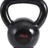 AMILA Kettlebell Cast Iron Rubber Base 10Kg 44522