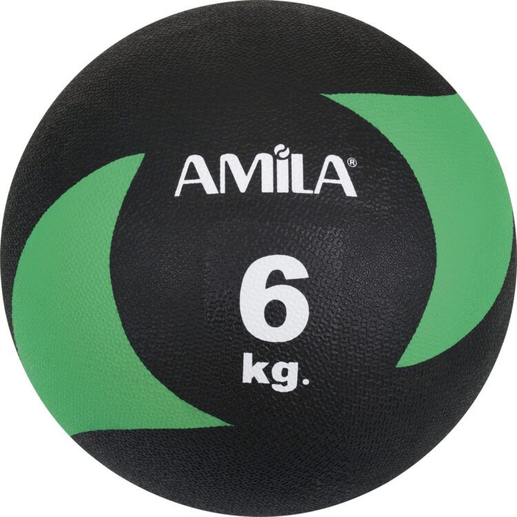 Μπάλα AMILA Medicine Ball Original Rubber 6kg 44640
