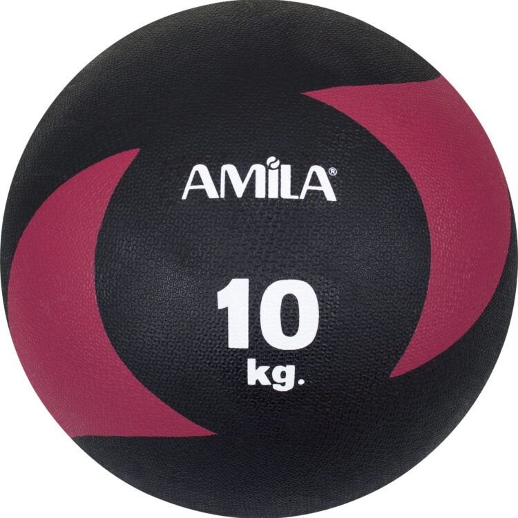 Μπάλα AMILA Medicine Ball Original Rubber 10kg 44642