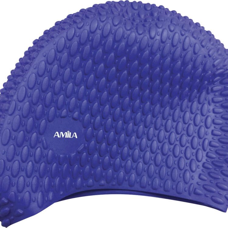 Σκουφάκι Κολύμβησης AMILA Long Hair Bubbles 47017