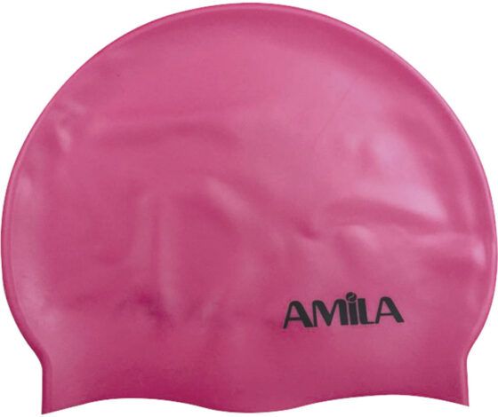 AMILA Σκουφάκι Κολύμβησης Παιδικό AMILA Ροζ 47019