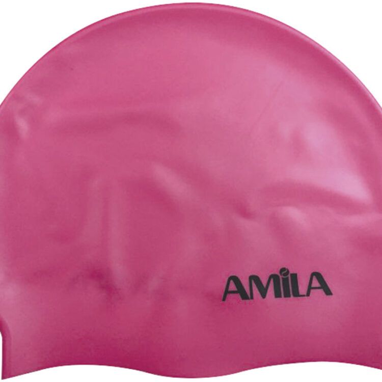AMILA Σκουφάκι Κολύμβησης Παιδικό AMILA Ροζ 47019