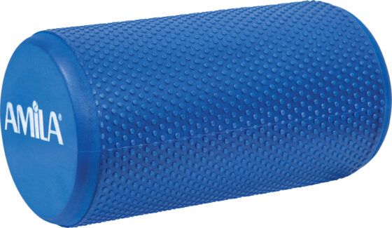 AMILA Foam Roller Pro Φ15x30cm Μπλε 48068
