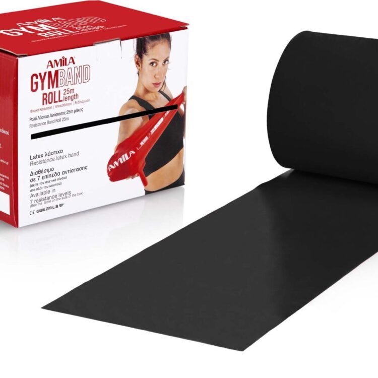 Λάστιχο AMILA GymBand Ρολό Πολύ Σκληρό 48148