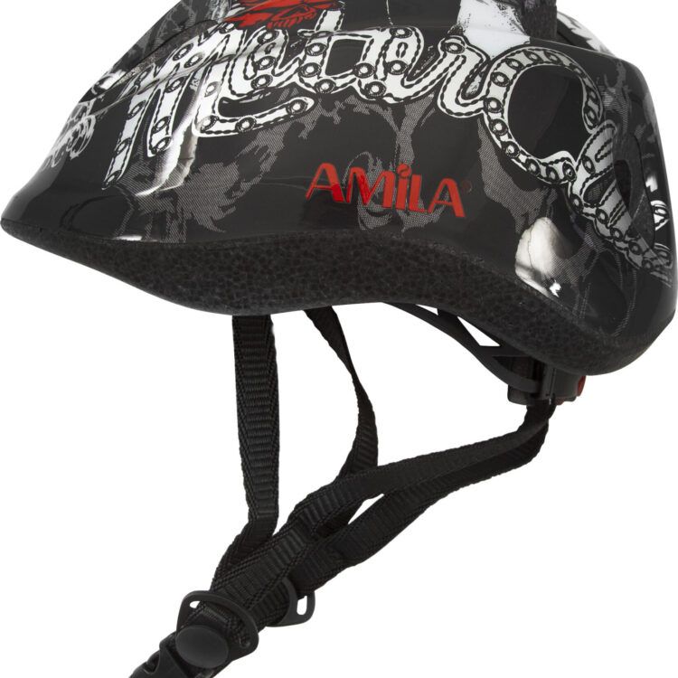Προστατευτικό Κράνος Μαύρο PVC Large AMILA 48996