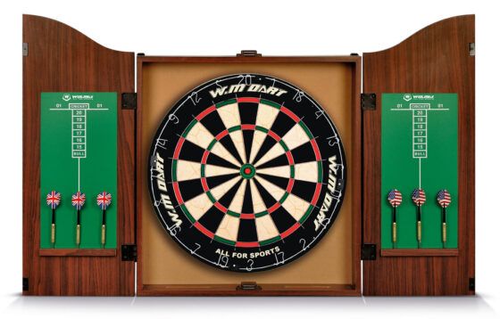 Στόχος Τρίχινος σε Ξύλινη Θήκη Καράβι WIN MAX WELON 49119