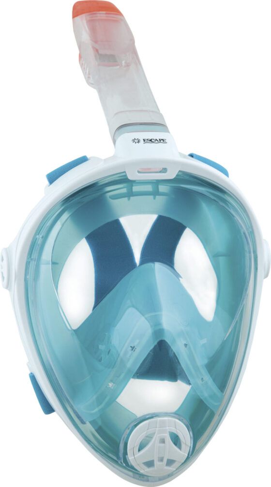 Μάσκα Θαλάσσης Escape Full Face L-XL Άσπρο/Γαλάζιο 52293
