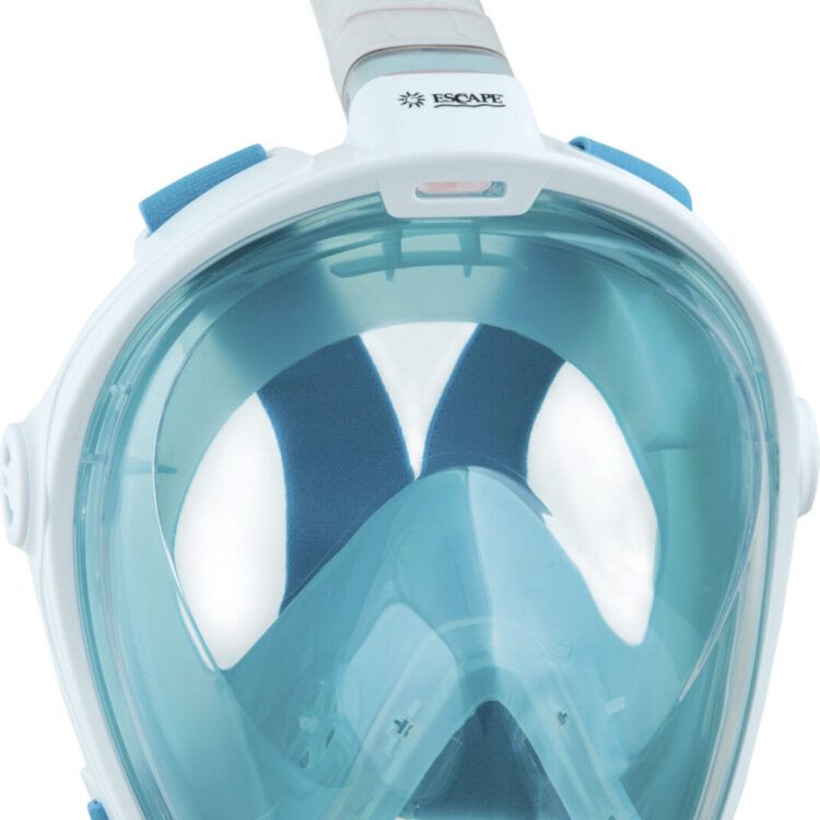 Μάσκα Θαλάσσης Escape Full Face L-XL Άσπρο/Γαλάζιο 52293