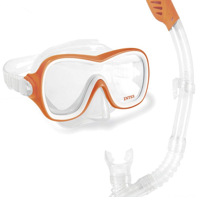 Σετ Μάσκα και Αναπνευστήρας Intex Wave Rider Swim Set 55647