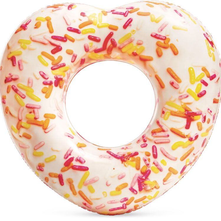 Sprinkle Donut Heart Tube INTEX 56253