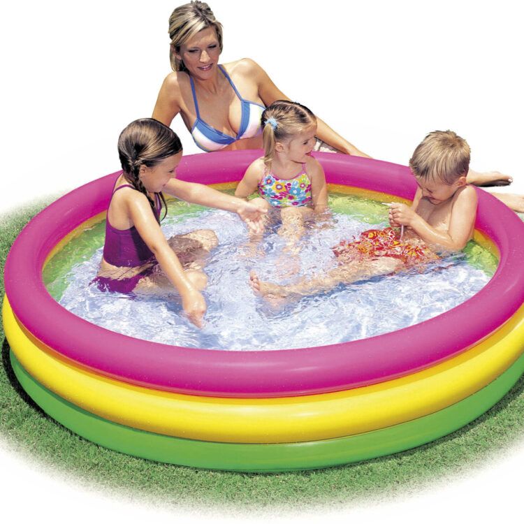 Φουσκωτή παιδική πισίνα Sunset Glow INTEX 57422