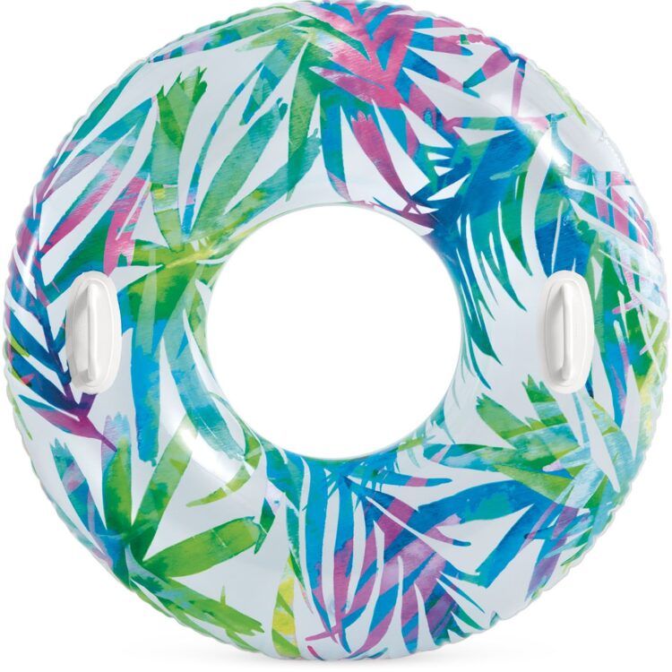 INTEX Tropical Φουσκωτή Σαμπρέλα Φύλλα Λευκό 97cm 58263
