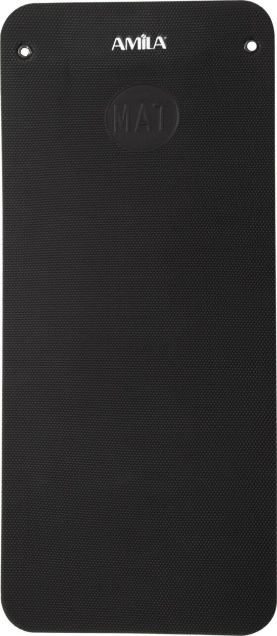Στρώμα Γυμναστικής EVA 15mm 140cm Μαύρο Amila 81745