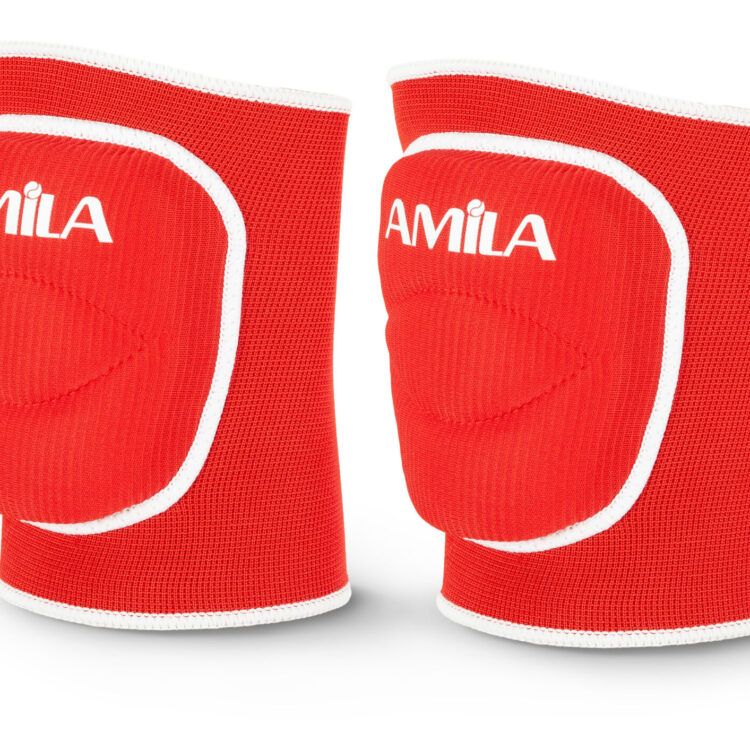 Επιγονατίδα Volley με Foam AMILA Κόκκινη Medium 83007