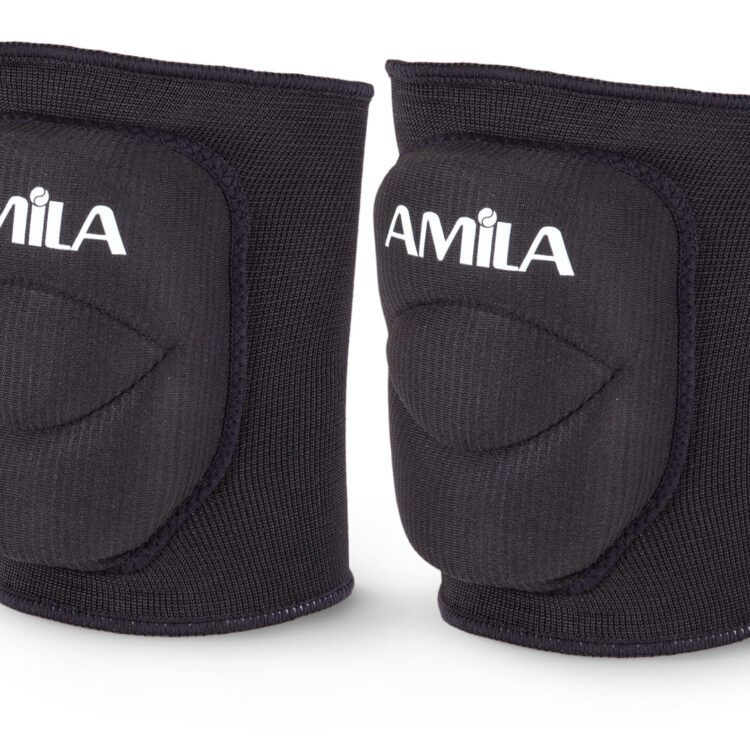 Επιγονατίδα Volley με Foam AMILA Μαύρη Small 83073