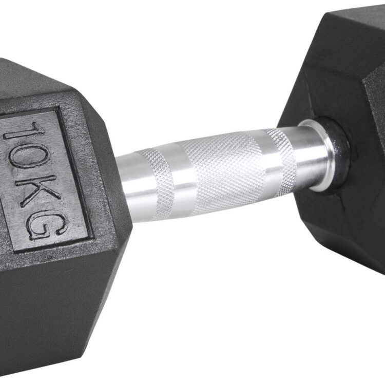 Αλτήρας Εξάγωνος Rubber Cover Class A - 10,0Kg AMILA 84539