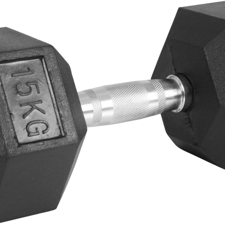 Αλτήρας Εξάγωνος Rubber Cover Class A - 15,0Kg AMILA 84541