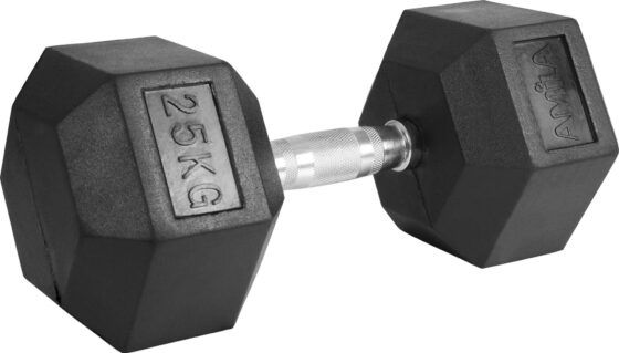 Αλτήρας Εξάγωνος Rubber Cover Class A - 25,0Kg AMILA 84545